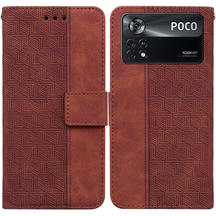 Geometric Embossed Leather Phone Case, For Xiaomi 12 / 12X, For Xiaomi 12 Pro, For Xiaomi Mi 10T Lite 5G, For Xiaomi Mi 10T Pro 5G / 10T 5G, For Xiaomi Poco M3 / Redmi 9 Power, For Xiaomi Poco M4 Pro, For Xiaomi Poco X3 NFC / Poco X3                   ...