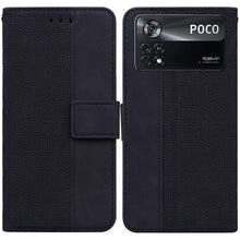 Load image into Gallery viewer, Geometric Embossed Leather Phone Case, For Xiaomi 12 / 12X, For Xiaomi 12 Pro, For Xiaomi Mi 10T Lite 5G, For Xiaomi Mi 10T Pro 5G / 10T 5G, For Xiaomi Poco M3 / Redmi 9 Power, For Xiaomi Poco M4 Pro, For Xiaomi Poco X3 NFC / Poco X3                   ...