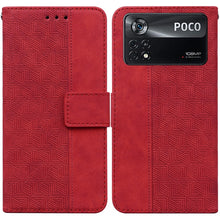 Load image into Gallery viewer, Geometric Embossed Leather Phone Case, For Xiaomi 12 / 12X, For Xiaomi 12 Pro, For Xiaomi Mi 10T Lite 5G, For Xiaomi Mi 10T Pro 5G / 10T 5G, For Xiaomi Poco M3 / Redmi 9 Power, For Xiaomi Poco M4 Pro, For Xiaomi Poco X3 NFC / Poco X3                   ...