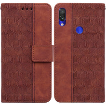 Load image into Gallery viewer, Geometric Embossed Leather Phone Case, For Xiaomi Redmi K50 / K50 Pro, For Xiaomi Redmi Note 7S / Note 7, For Xiaomi Redmi Note 8, For Xiaomi Redmi Note 8 Pro, For Xiaomi Redmi Note 8T, For Xiaomi Redmi Note 9 Pro / Note 9S                             ...