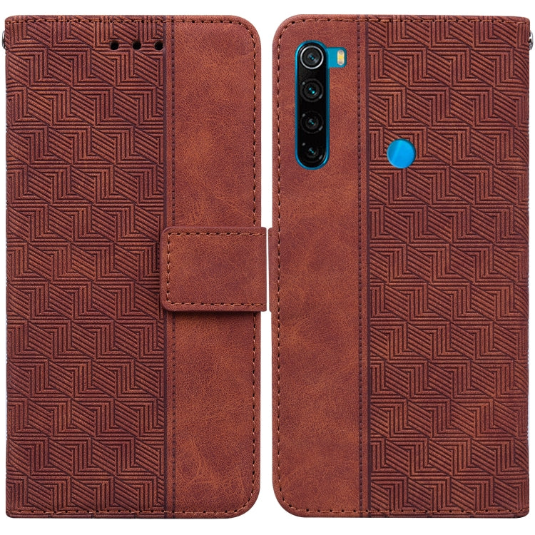 Geometric Embossed Leather Phone Case, For Xiaomi Redmi K50 / K50 Pro, For Xiaomi Redmi Note 7S / Note 7, For Xiaomi Redmi Note 8, For Xiaomi Redmi Note 8 Pro, For Xiaomi Redmi Note 8T, For Xiaomi Redmi Note 9 Pro / Note 9S                             ...