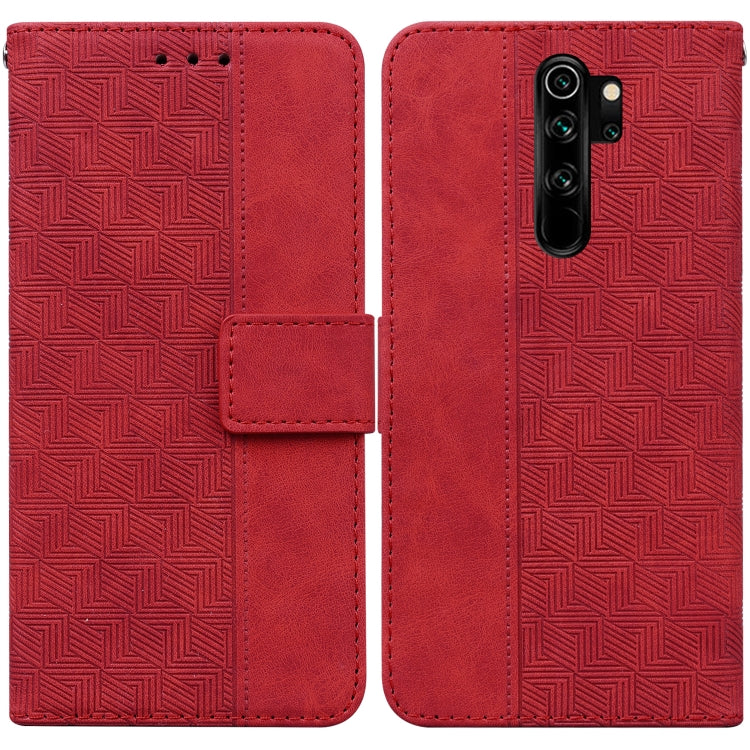 Geometric Embossed Leather Phone Case, For Xiaomi Redmi K50 / K50 Pro, For Xiaomi Redmi Note 7S / Note 7, For Xiaomi Redmi Note 8, For Xiaomi Redmi Note 8 Pro, For Xiaomi Redmi Note 8T, For Xiaomi Redmi Note 9 Pro / Note 9S                             ...