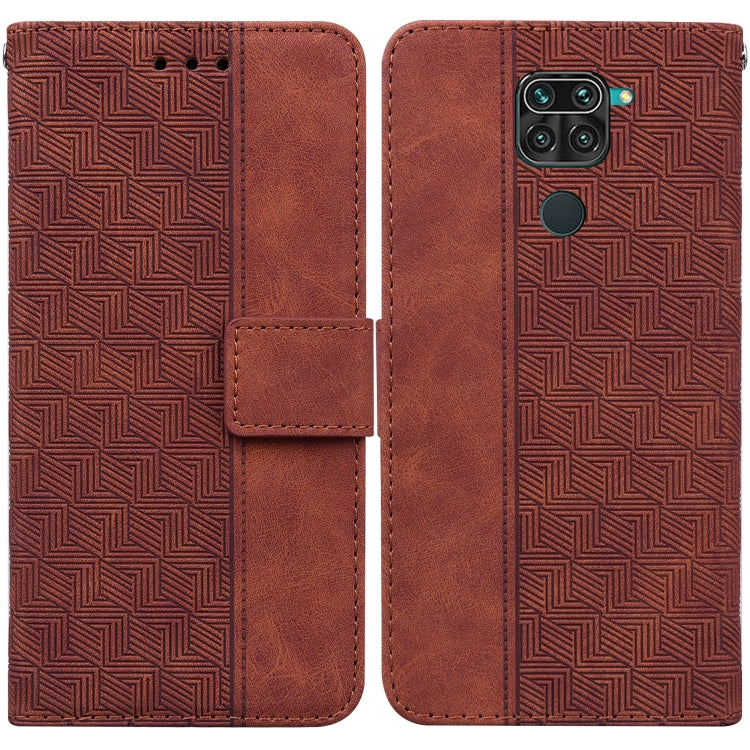 Geometric Embossed Leather Phone Case, For Xiaomi Redmi K50 / K50 Pro, For Xiaomi Redmi Note 7S / Note 7, For Xiaomi Redmi Note 8, For Xiaomi Redmi Note 8 Pro, For Xiaomi Redmi Note 8T, For Xiaomi Redmi Note 9 Pro / Note 9S                             ...