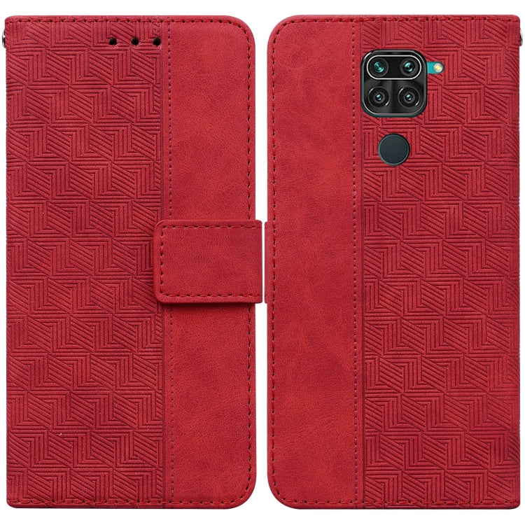 Geometric Embossed Leather Phone Case, For Xiaomi Redmi K50 / K50 Pro, For Xiaomi Redmi Note 7S / Note 7, For Xiaomi Redmi Note 8, For Xiaomi Redmi Note 8 Pro, For Xiaomi Redmi Note 8T, For Xiaomi Redmi Note 9 Pro / Note 9S                             ...