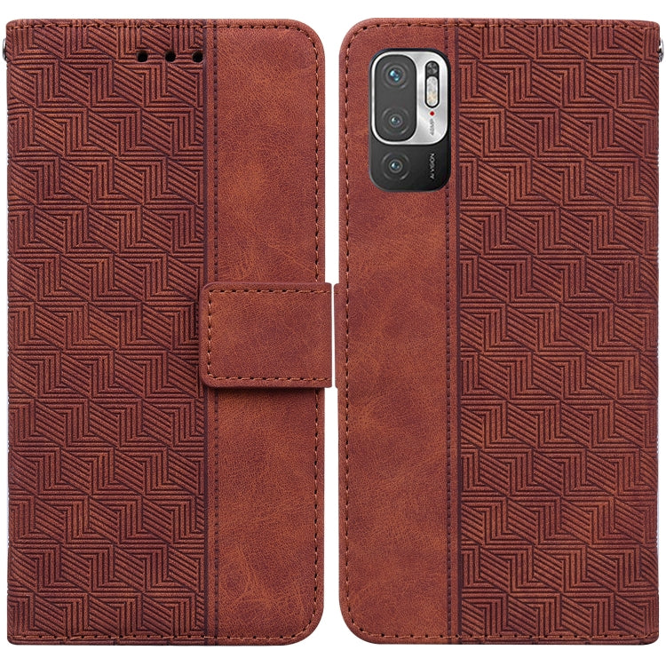 Geometric Embossed Leather Phone Case, For Xiaomi Redmi K50 / K50 Pro, For Xiaomi Redmi Note 7S / Note 7, For Xiaomi Redmi Note 8, For Xiaomi Redmi Note 8 Pro, For Xiaomi Redmi Note 8T, For Xiaomi Redmi Note 9 Pro / Note 9S                             ...