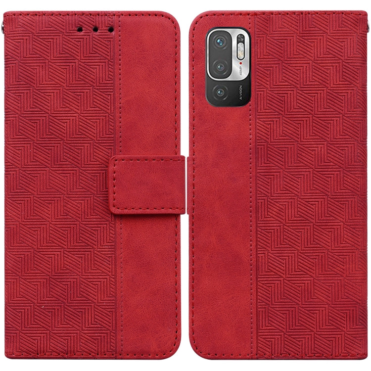 Geometric Embossed Leather Phone Case, For Xiaomi Redmi K50 / K50 Pro, For Xiaomi Redmi Note 7S / Note 7, For Xiaomi Redmi Note 8, For Xiaomi Redmi Note 8 Pro, For Xiaomi Redmi Note 8T, For Xiaomi Redmi Note 9 Pro / Note 9S                             ...