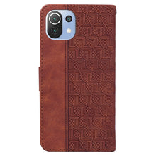 Load image into Gallery viewer, Geometric Embossed Leather Phone Case, For Xiaomi Mi 11 Lite 5G / 4G