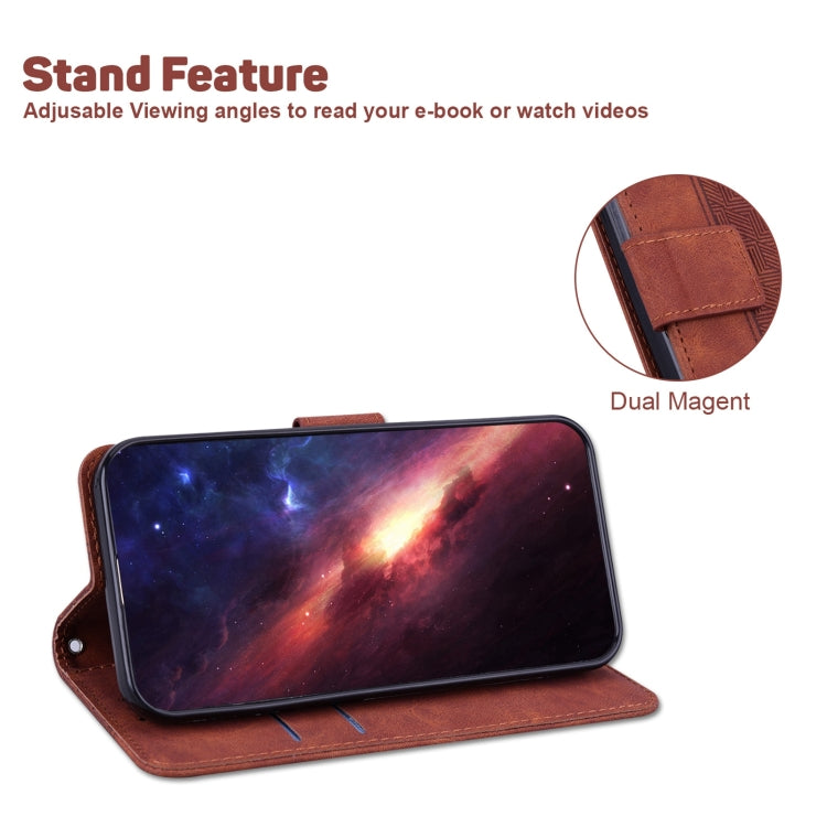 Geometric Embossed Leather Phone Case, For Xiaomi Mi 11 Lite 5G / 4G