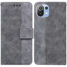 Load image into Gallery viewer, Geometric Embossed Leather Phone Case, For Xiaomi Mi 11 Lite 5G / 4G