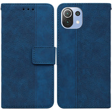 Load image into Gallery viewer, Geometric Embossed Leather Phone Case, For Xiaomi Mi 11 Lite 5G / 4G
