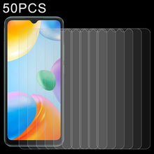 Load image into Gallery viewer, 50 PCS 0.26mm 9H 2.5D Tempered Glass Film, For Xiaomi Redmi 10C / 10 India Version(50 PCS)