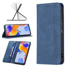 Load image into Gallery viewer, Magnetic RFID Blocking Anti-Theft Leather Phone Case, For Xiaomi Redmi Note 11 Pro International Version