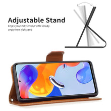 Load image into Gallery viewer, Litchi Texture Pure Color Horizontal Flip Leather Phone Case, For Xiaomi Redmi Note 11 Pro International Version