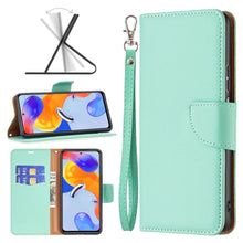 Load image into Gallery viewer, Litchi Texture Pure Color Horizontal Flip Leather Phone Case, For Xiaomi Redmi Note 11 Pro International Version