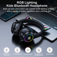 Load image into Gallery viewer, ONIKUMA B90 RGB Lighting Wireless Bluetooth Headphone, B90