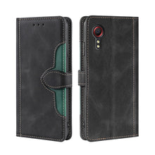 Load image into Gallery viewer, Skin Feel Straw Hat Magnetic Buckle Leather Phone Case, For Samsung Galaxy S21 FE, For Samsung Galaxy Xcover 5
