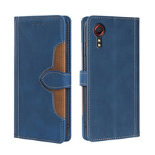 Load image into Gallery viewer, Skin Feel Straw Hat Magnetic Buckle Leather Phone Case, For Samsung Galaxy S21 FE, For Samsung Galaxy Xcover 5