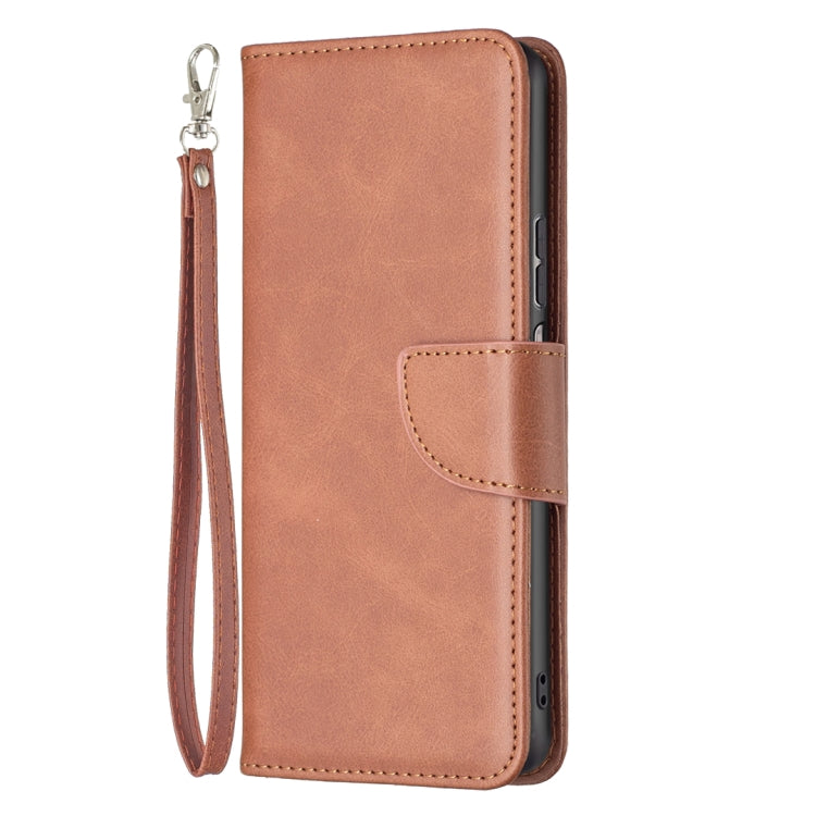 Lambskin Texture Pure Color Horizontal Flip Leather Phone Case, For Xiaomi Redmi Note 11 Pro International Version