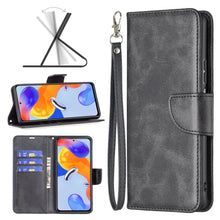 Load image into Gallery viewer, Lambskin Texture Pure Color Horizontal Flip Leather Phone Case, For Xiaomi Redmi Note 11 Pro International Version