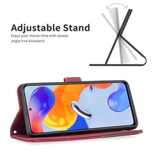 Load image into Gallery viewer, Rhombus Texture Magnetic Buckle Horizontal Flip Leather Phone Case, For Xiaomi Redmi Note 11 Pro International Version