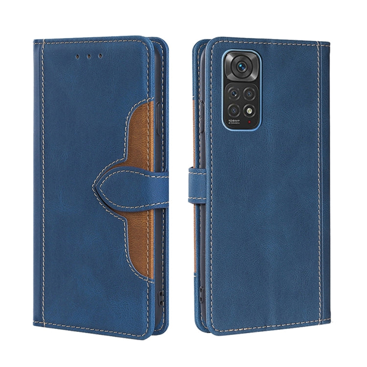 Skin Feel Straw Hat Magnetic Buckle Leather Phone Case, For Xiaomi Poco M3, For Xiaomi Redmi K40 Gaming, For Xiaomi Redmi Note 11 4G / Note 11S, For Xiaomi Redmi Note 11 5G, For Xiaomi Redmi 9C / Redmi 9C NFC, For Xiaomi Mi 11