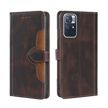 Load image into Gallery viewer, Skin Feel Straw Hat Magnetic Buckle Leather Phone Case, For Xiaomi Poco M3, For Xiaomi Redmi K40 Gaming, For Xiaomi Redmi Note 11 4G / Note 11S, For Xiaomi Redmi Note 11 5G, For Xiaomi Redmi 9C / Redmi 9C NFC, For Xiaomi Mi 11