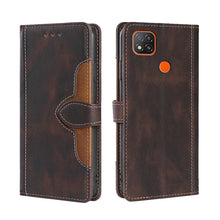 Load image into Gallery viewer, Skin Feel Straw Hat Magnetic Buckle Leather Phone Case, For Xiaomi Poco M3, For Xiaomi Redmi K40 Gaming, For Xiaomi Redmi Note 11 4G / Note 11S, For Xiaomi Redmi Note 11 5G, For Xiaomi Redmi 9C / Redmi 9C NFC, For Xiaomi Mi 11
