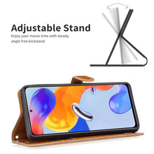 Load image into Gallery viewer, Color Matching Denim Texture Leather Phone Case, For Xiaomi Redmi Note 11 Pro International Version