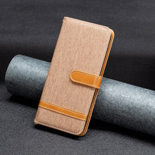 Load image into Gallery viewer, Color Matching Denim Texture Leather Phone Case, For Xiaomi Redmi Note 11 Pro International Version