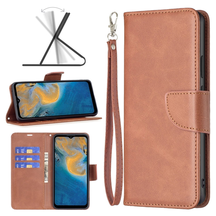 Retro Lambskin Texture Leather Phone Case, For Motorola Moto G31 / G41 Side Fingerprint, For OPPO A36 / Realme 9i, For OPPO Realme 9 Pro+, For Xiaomi Redmi Note 11 Global, For Samsung Galaxy A23 5G, For ZTE Blade A51, For ZTE Blade A71                 ...
