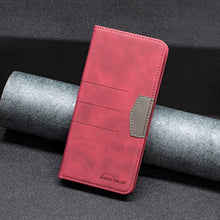 Load image into Gallery viewer, Magnetic Splicing Leather Phone Case, For Xiaomi Redmi Note 11 Pro International Version