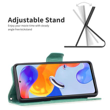 Load image into Gallery viewer, Two Butterflies Embossing Leather Phone Case, For Xiaomi Redmi Note 11 Pro International Version