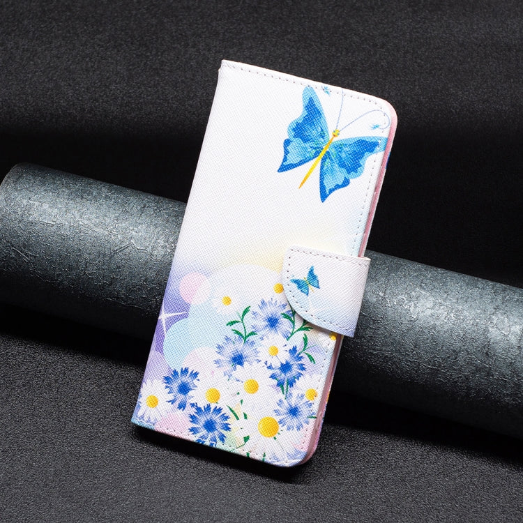 Colored Drawing Pattern Leather Phone Case, For Xiaomi Redmi Note 11 International Version