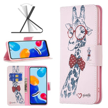 Load image into Gallery viewer, Colored Drawing Pattern Leather Phone Case, For Xiaomi Redmi Note 11 International Version