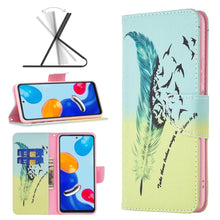 Load image into Gallery viewer, Colored Drawing Pattern Leather Phone Case, For Xiaomi Redmi Note 11 International Version