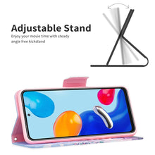 Load image into Gallery viewer, Colored Drawing Leather Phone Case, For Xiaomi Redmi Note 11 International Version
