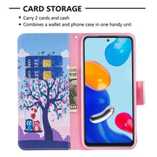Load image into Gallery viewer, Colored Drawing Leather Phone Case, For Xiaomi Redmi Note 11 International Version