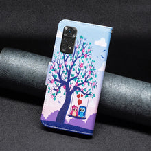 Load image into Gallery viewer, Colored Drawing Leather Phone Case, For Xiaomi Redmi Note 11 International Version