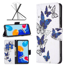 Load image into Gallery viewer, Colored Drawing Leather Phone Case, For Xiaomi Redmi Note 11 International Version
