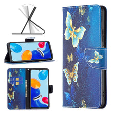 Load image into Gallery viewer, Colored Drawing Leather Phone Case, For Xiaomi Redmi Note 11 International Version