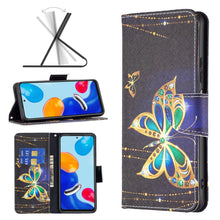 Load image into Gallery viewer, Colored Drawing Leather Phone Case, For Xiaomi Redmi Note 11 International Version