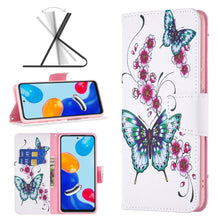 Load image into Gallery viewer, Colored Drawing Leather Phone Case, For Xiaomi Redmi Note 11 International Version