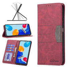 Load image into Gallery viewer, Magnetic Splicing Leather Phone Case, For Xiaomi Redmi Note 11 Global, For Samsung Galaxy A23 5G