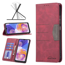 Load image into Gallery viewer, Magnetic Splicing Leather Phone Case, For Xiaomi Redmi Note 11 Global, For Samsung Galaxy A23 5G