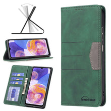Load image into Gallery viewer, Magnetic Splicing Leather Phone Case, For Xiaomi Redmi Note 11 Global, For Samsung Galaxy A23 5G
