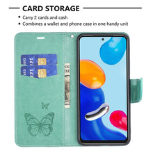 Load image into Gallery viewer, Two Butterflies Embossing Leather Phone Case, For Xiaomi Redmi Note 11 Global, For Samsung Galaxy A23 5G