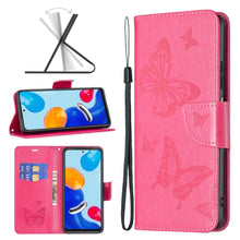 Load image into Gallery viewer, Two Butterflies Embossing Leather Phone Case, For Xiaomi Redmi Note 11 Global, For Samsung Galaxy A23 5G