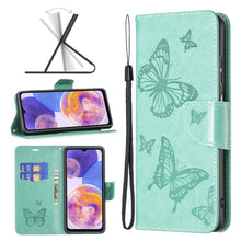 Load image into Gallery viewer, Two Butterflies Embossing Leather Phone Case, For Xiaomi Redmi Note 11 Global, For Samsung Galaxy A23 5G