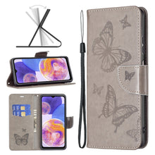 Load image into Gallery viewer, Two Butterflies Embossing Leather Phone Case, For Xiaomi Redmi Note 11 Global, For Samsung Galaxy A23 5G