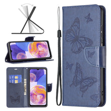 Load image into Gallery viewer, Two Butterflies Embossing Leather Phone Case, For Xiaomi Redmi Note 11 Global, For Samsung Galaxy A23 5G